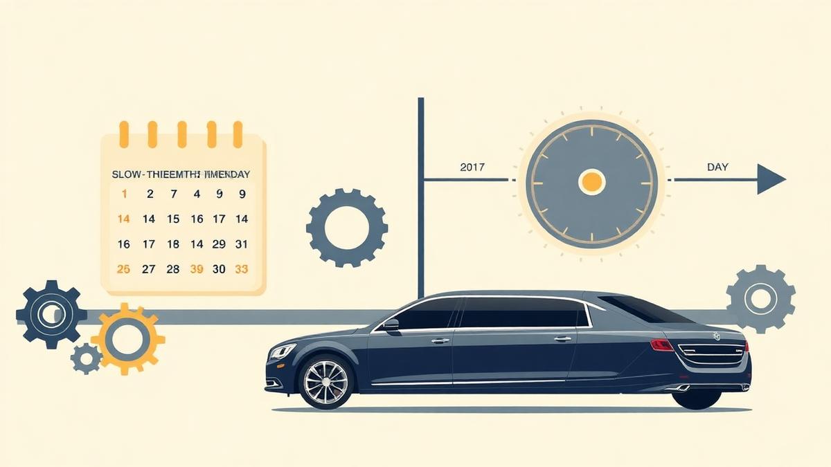 Illustration contrasting a three-month onboarding calendar with a seven-day timeline